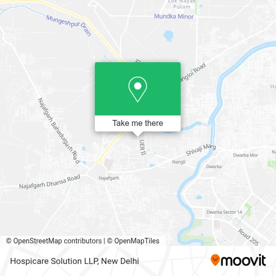 Hospicare Solution LLP map