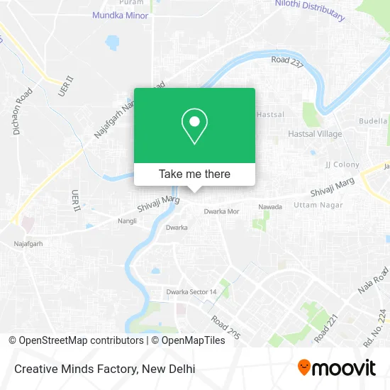 Creative Minds Factory map