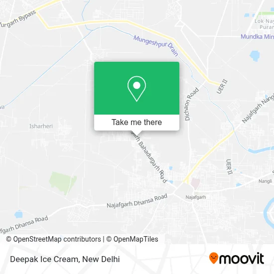 Deepak Ice Cream map