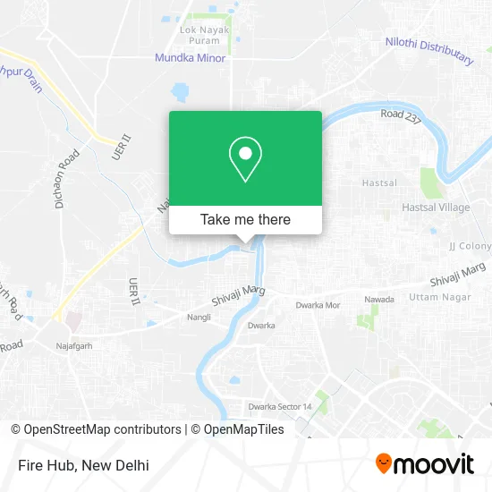 Fire Hub map