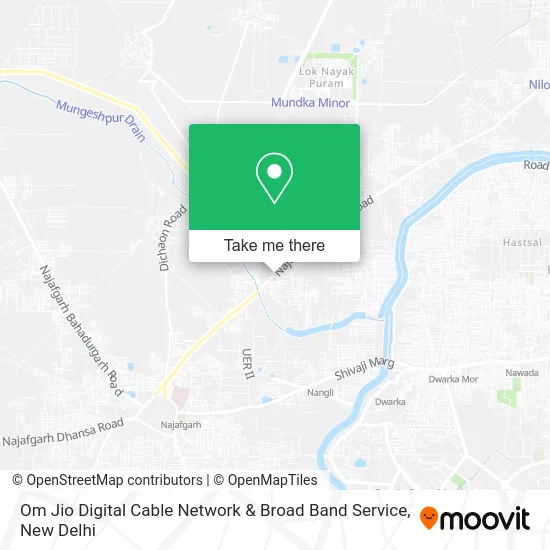 Om Jio Digital Cable Network & Broad Band Service map