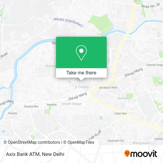 Axis Bank ATM map