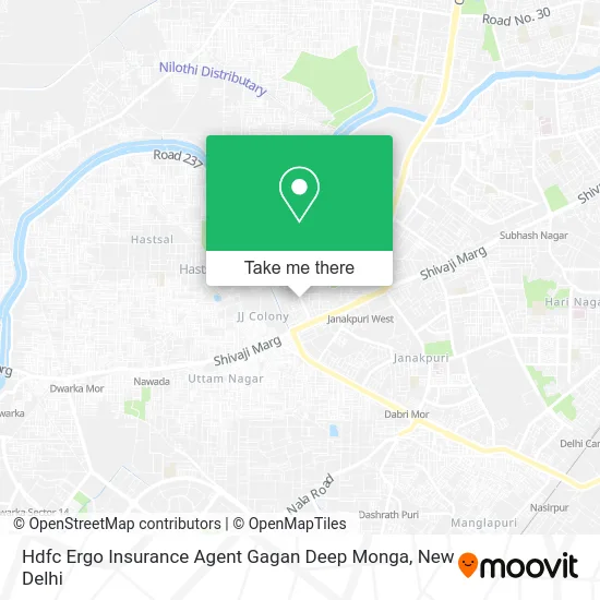 Hdfc Ergo Insurance Agent Gagan Deep Monga map