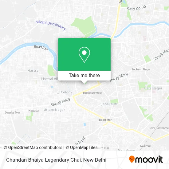 Chandan Bhaiya Legendary Chai map