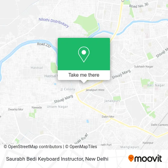 Saurabh Bedi Keyboard Instructor map