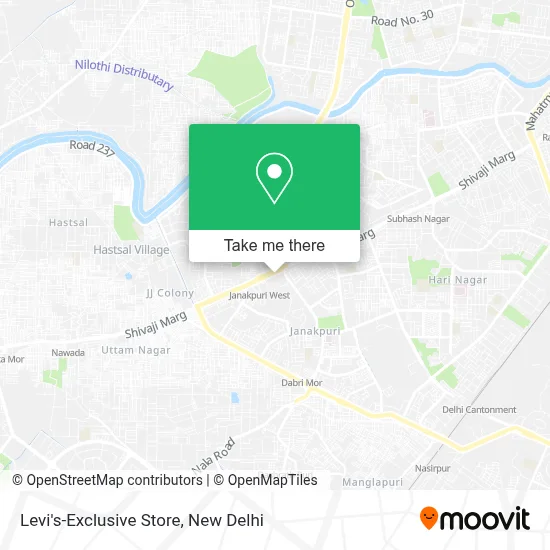 Levi's-Exclusive Store map