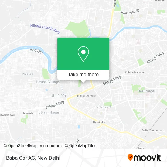 Baba Car Ac map