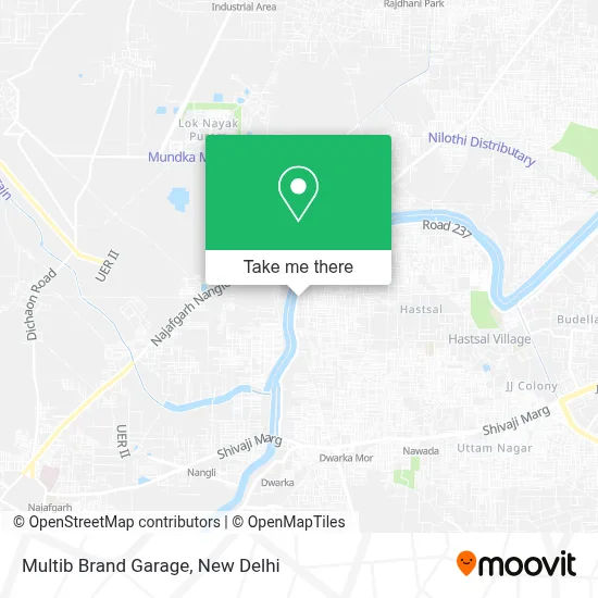 Multib Brand Garage map