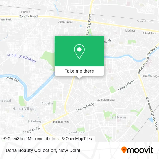 Usha Beauty Collection map