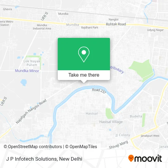 J P Infotech Solutions map