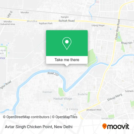 Avtar Singh Chicken Point map