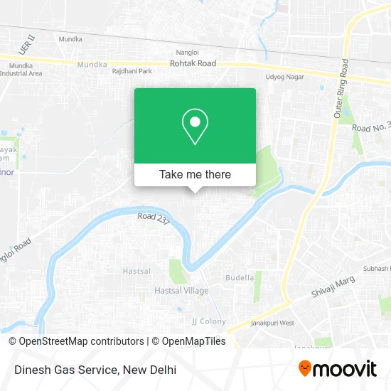 Dinesh Gas Service map