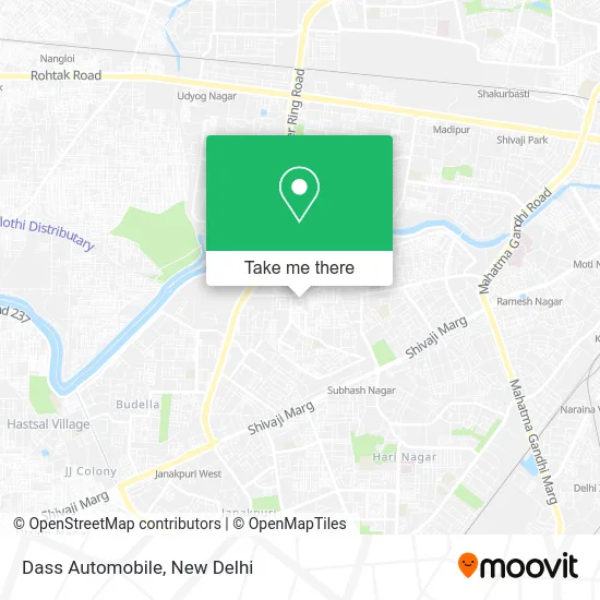 Dass Automobile map