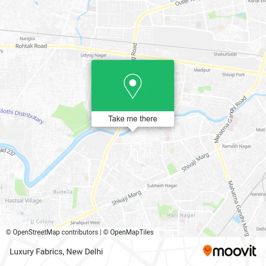 Luxury Fabrics map