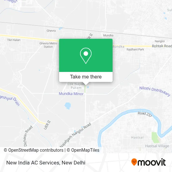 New India Ac Services map