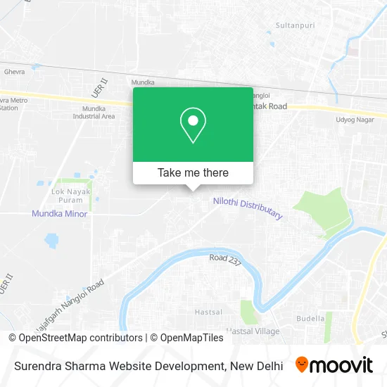 Surendra Sharma Website Development map