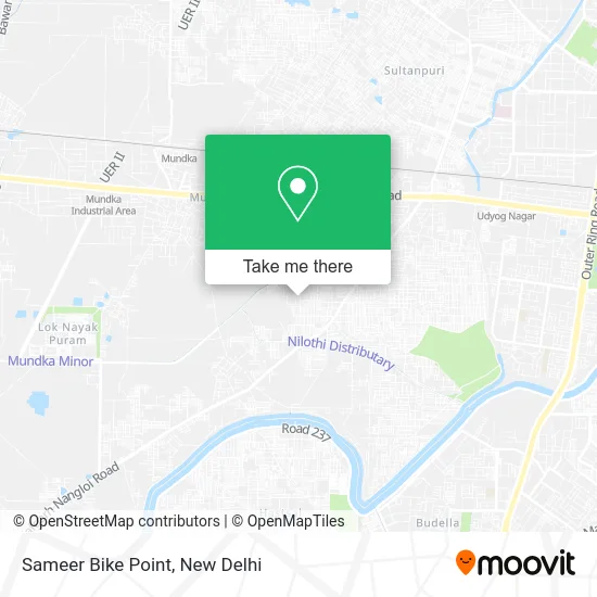 Sameer Bike Point map