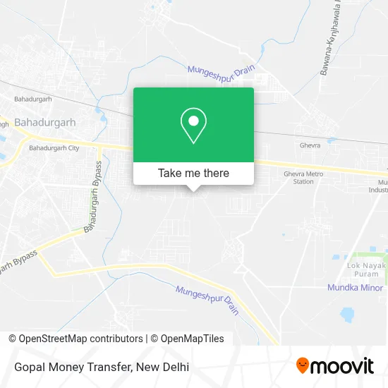 Gopal Money Transfer map