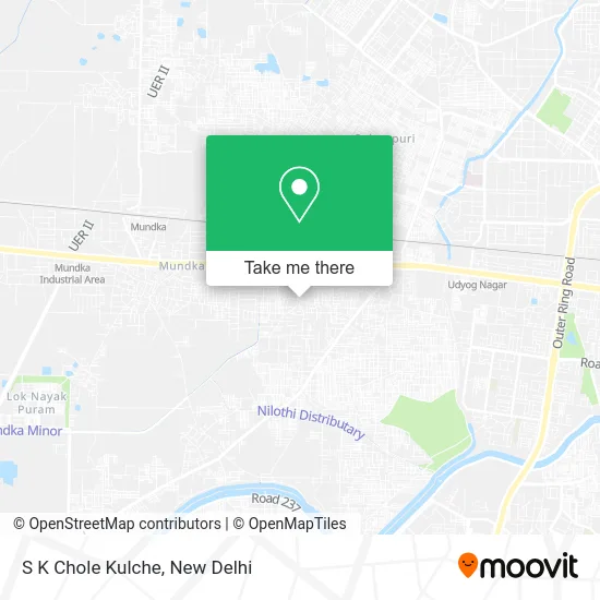 S K Chole Kulche map