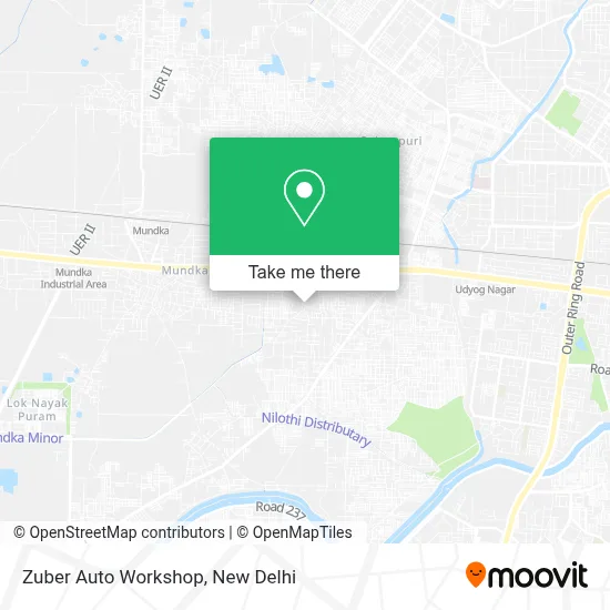 Zuber Auto Workshop map