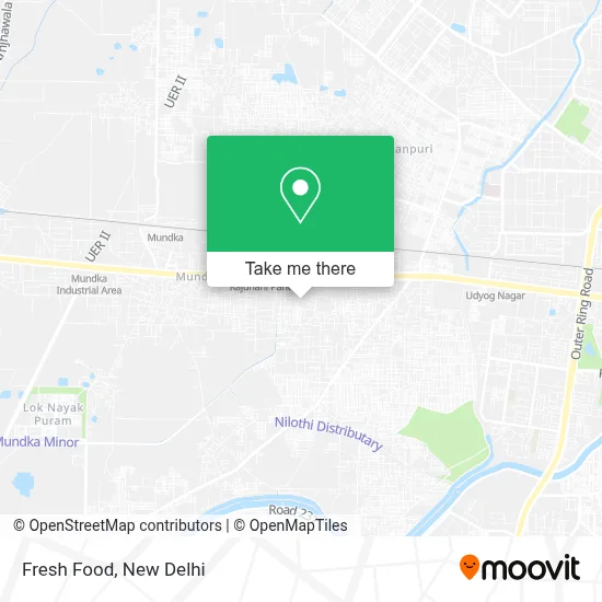 Fresh Food map