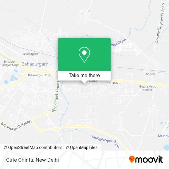 Cafe Chintu map