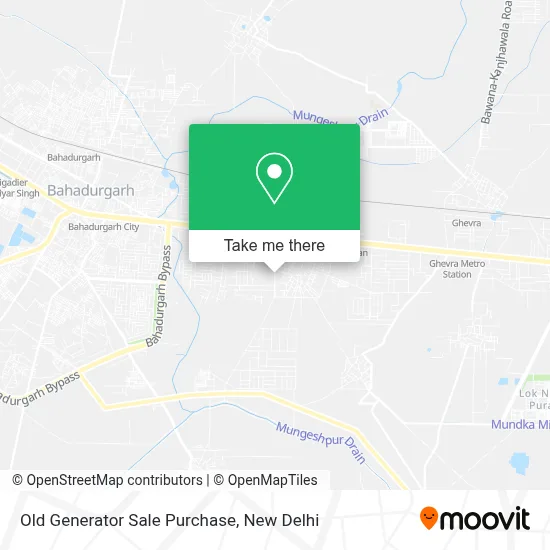Old Generator Sale Purchase map