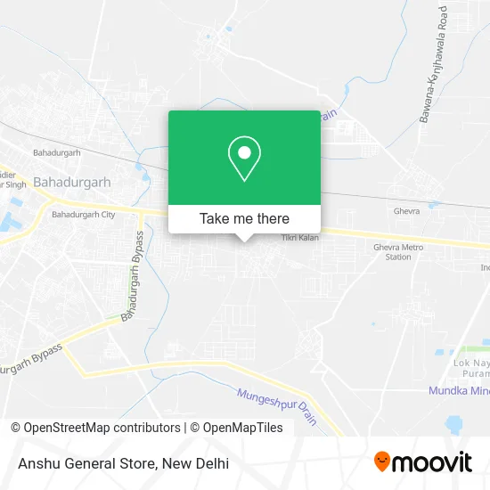 Anshu General Store map