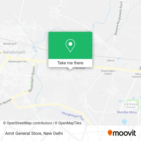 Amit General Store map
