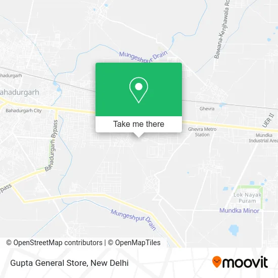 Gupta General Store map
