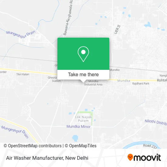 Air Washer Manufacturer map