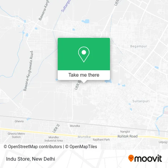 Indu Store map