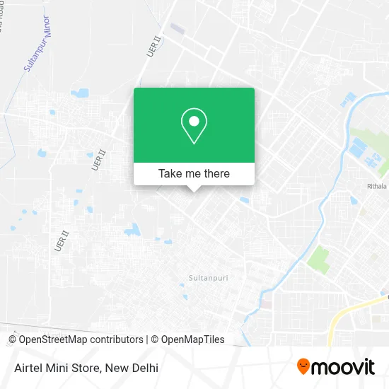 Airtel Mini Store map