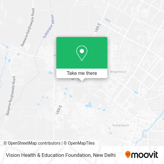 Vision Health & Education Foundation map