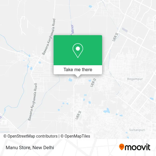 Manu Store map