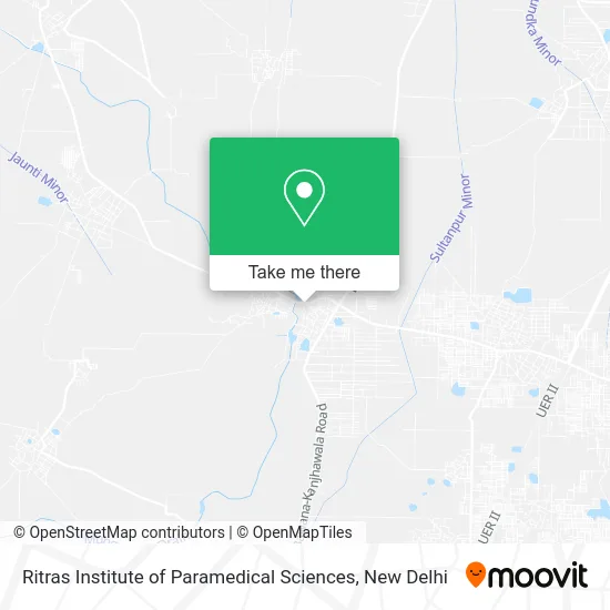 Ritras Institute of Paramedical Sciences map