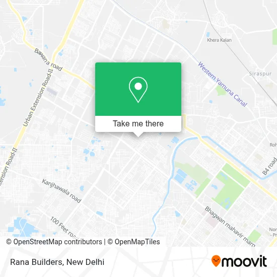 Rana Builders map