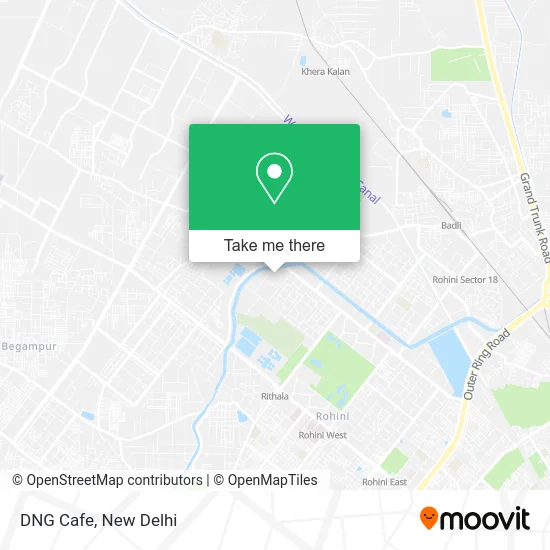 DNG Cafe map