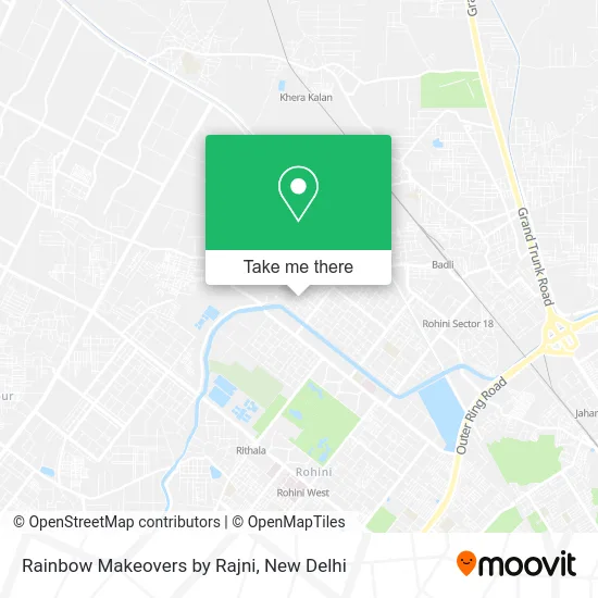 Rainbow Makeovers by Rajni map