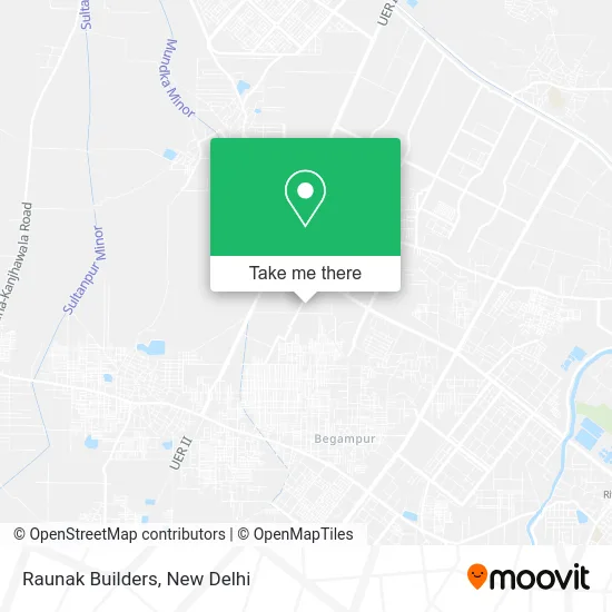 Raunak Builders map