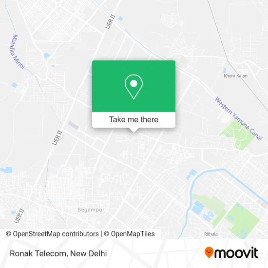 Ronak Telecom map