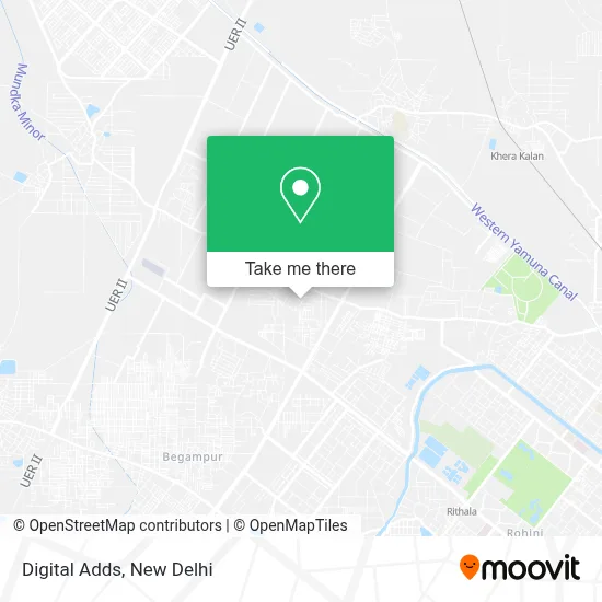 Digital Adds map