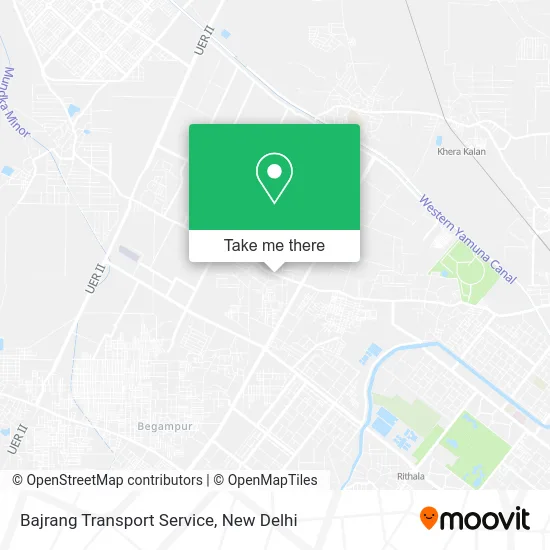 Bajrang Transport Service map