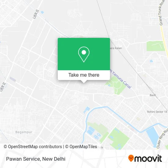 Pawan Service map