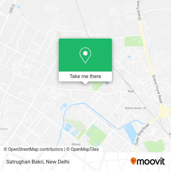 Satrughan Bakri map