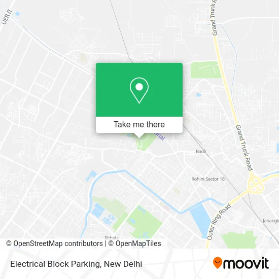 Electrical Block Parking map