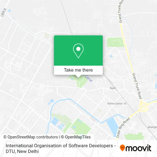 International Organisation of Software Developers - Dtu map