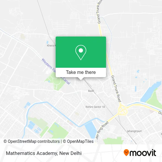 Mathematics Academy map