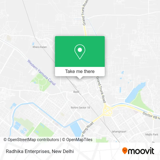 Radhika Enterprises map