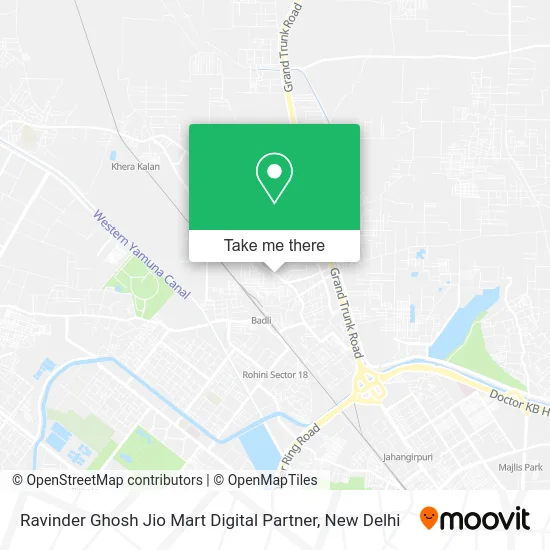 Ravinder Ghosh Jio Mart Digital Partner map